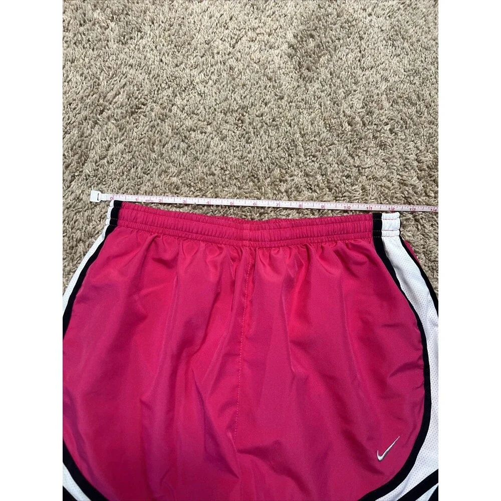 Nike Dri Fit Women's Lined Running Shorts Pink Sz Small